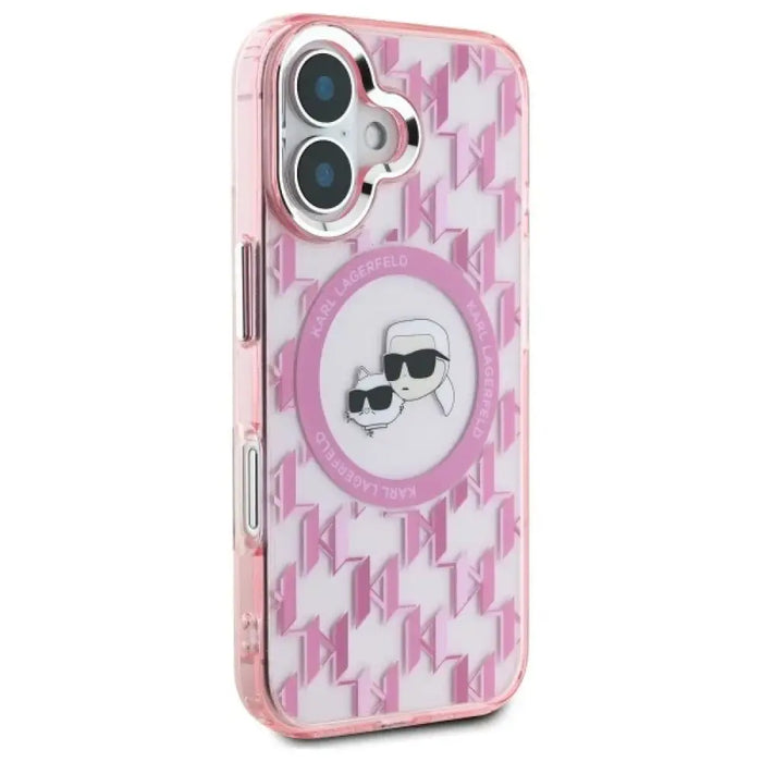 Karl Lagerfeld IML Monogram Karl & Choupette Head MagSafe
