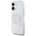Karl Lagerfeld IML Rhinestones Karl Head Case за iPhone 16