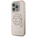 Karl Lagerfeld IML Rhinestones Karl Head Case за iPhone 16