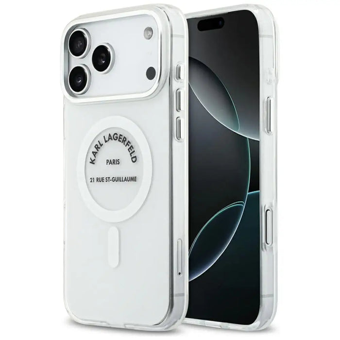 Karl Lagerfeld IML Karl RSG Logo MagSafe Case за iPhone 17