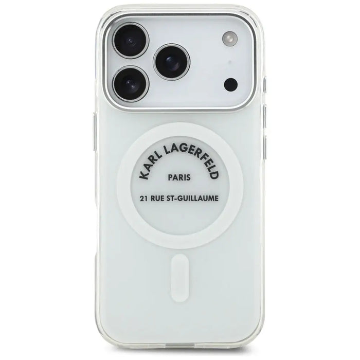 Karl Lagerfeld IML Karl RSG Logo MagSafe Case за iPhone 17
