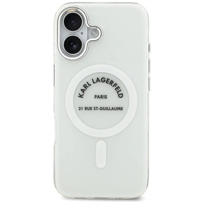 Karl Lagerfeld IML Karl RSG Logo MagSafe Case за iPhone 17