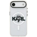 Karl Lagerfeld IML Karl Sketch Logo MagSafe Case за iPhone