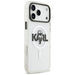 Karl Lagerfeld IML Karl Sketch Logo MagSafe Case за iPhone