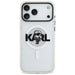 Karl Lagerfeld IML Karl Sketch Logo MagSafe Case за iPhone