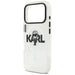 Karl Lagerfeld IML Karl Sketch Logo MagSafe Case за iPhone