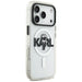Karl Lagerfeld IML Karl Sketch Logo MagSafe Case за iPhone