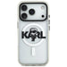 Karl Lagerfeld IML Karl Sketch Logo MagSafe Case за iPhone