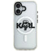 Karl Lagerfeld IML Karl Sketch Logo MagSafe Case за iPhone