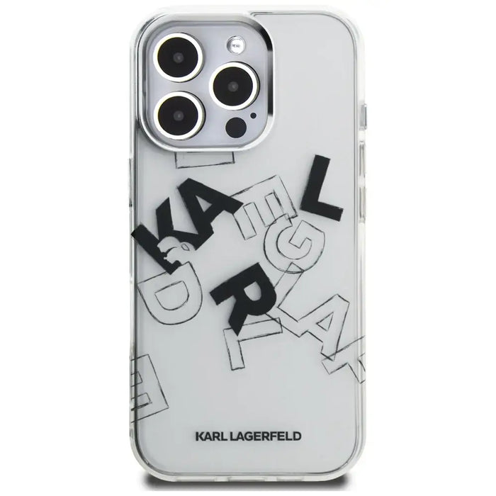 Karl Lagerfeld IML Sketched Graphic Case за iPhone 16 Pro