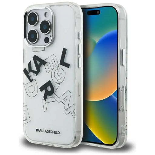 Karl Lagerfeld IML Sketched Graphic Case за iPhone 16 Pro