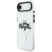 Karl Lagerfeld IML Karl Sketch Logo MagSafe Case за iPhone