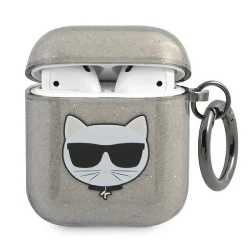 Karl Lagerfeld KLA2UCHGK AirPods 1/2 покритие черен/черен