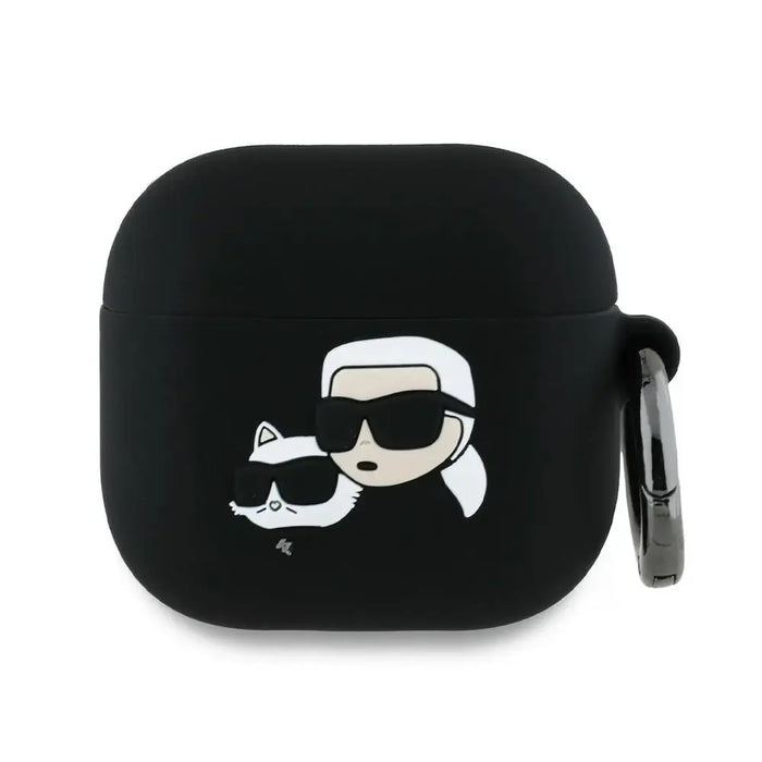 Karl Lagerfeld KLA4RUNKCHK AirPods 4 покритие черен/черен
