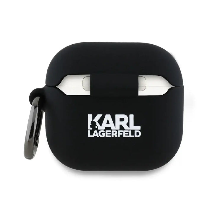 Karl Lagerfeld KLA4RUNKCHK AirPods 4 покритие черен/черен