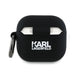 Karl Lagerfeld KLA4RUNKCHK AirPods 4 покритие черен/черен