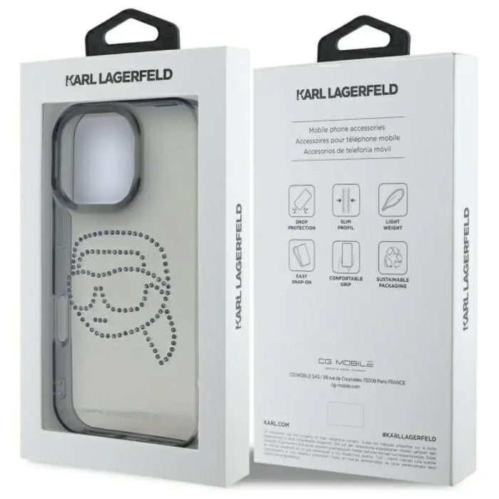 Karl Lagerfeld KLHCP16XHKHDCELK iPhone 16 Pro Max 6.9’’