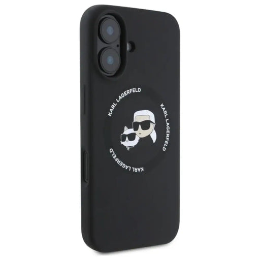 Karl Lagerfeld KLHMP16SSKCHTCK iPhone 16 6.1’’ черен/черен