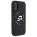 Karl Lagerfeld KLHMP16SSKCHTCK iPhone 16 6.1’’ черен/черен
