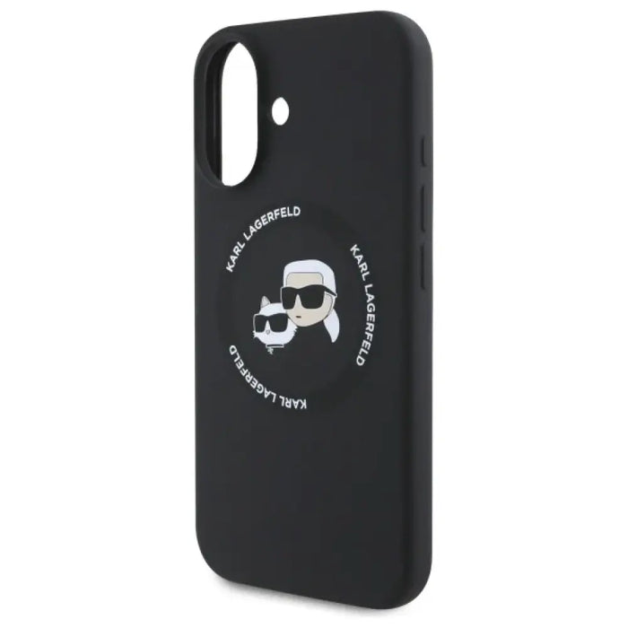 Karl Lagerfeld KLHMP16SSKCHTCK iPhone 16 6.1’’ черен/черен