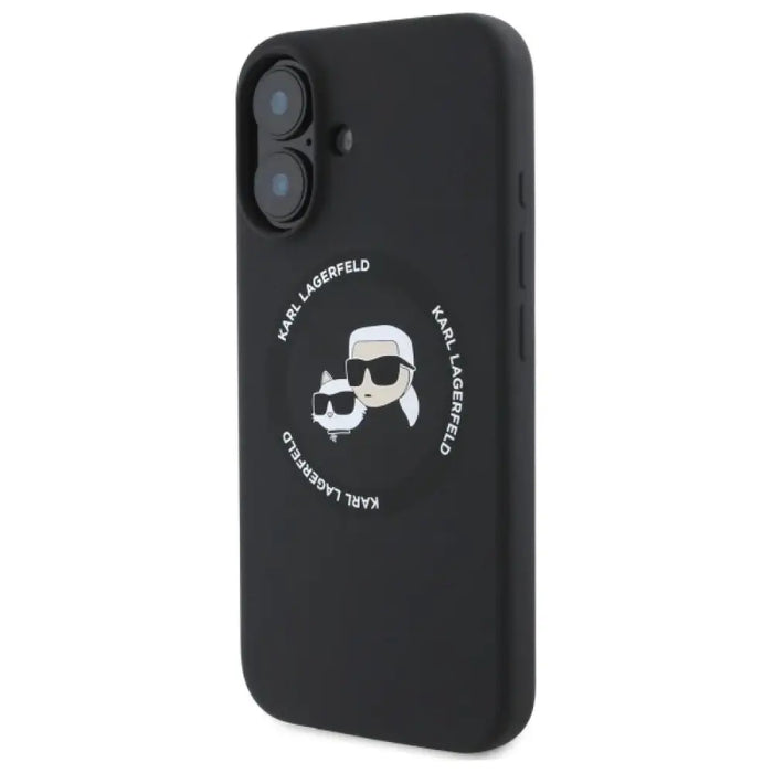 Karl Lagerfeld KLHMP16SSKCHTCK iPhone 16 6.1’’ черен/черен