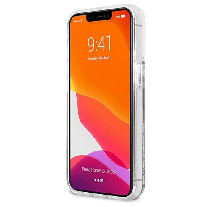 Karl Lagerfeld Liquid Glitter Choupette Fun case за iPhone