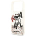 Karl Lagerfeld Liquid Glitter Choupette Logo MagSafe Case