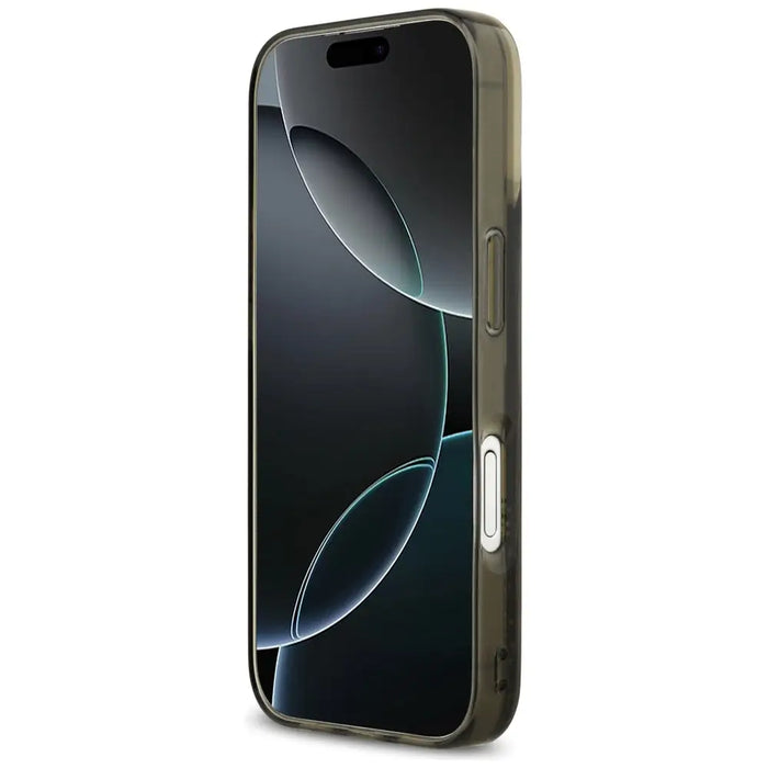 Karl Lagerfeld Liquid Glitter Choupette Logo MagSafe iPhone