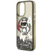 Karl Lagerfeld Liquid Glitter Choupette Logo MagSafe iPhone