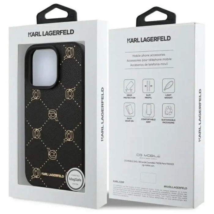 Karl Lagerfeld Magsafe Karl Head Case за iPhone 16 Pro Max