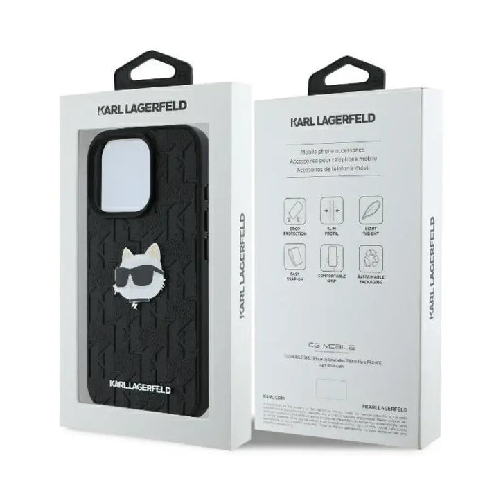 Карл Лагерфелд монограм Choupette Head Pin iPhone 16 Pro