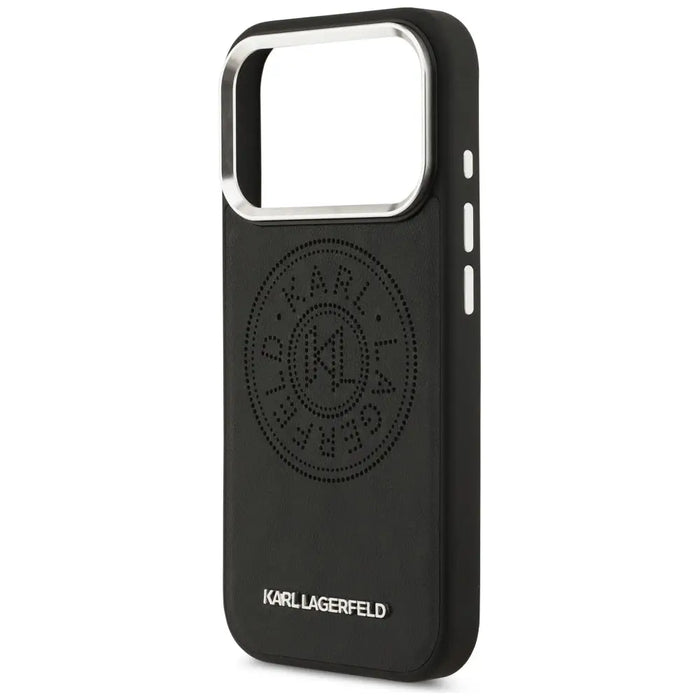 Karl Lagerfeld Point & Metal Logo MagSafe Case за iPhone 17