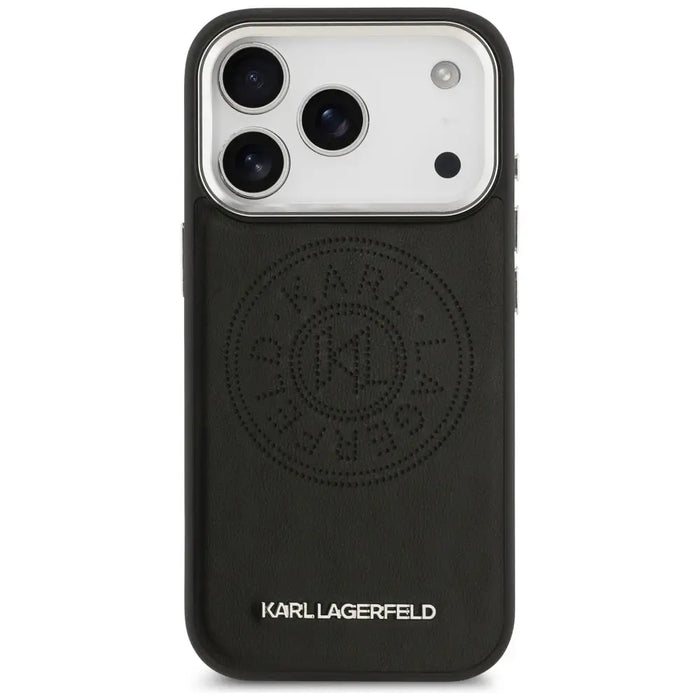 Karl Lagerfeld Point & Metal Logo MagSafe Case за iPhone 17