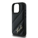 Карл Лагерфелд Quilted Signature калъф за iPhone 16 Pro Max