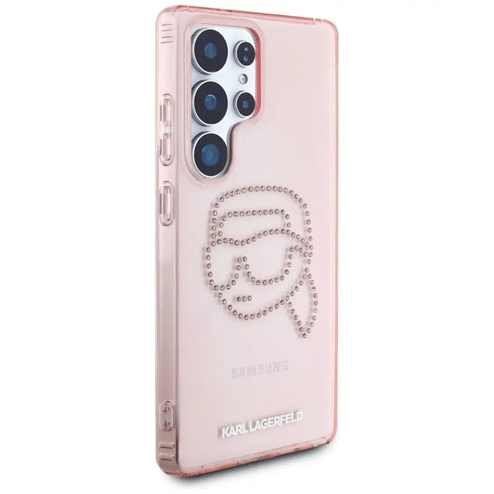 Karl Lagerfeld Rhinestones K. Head лого Samsung Galaxy S25