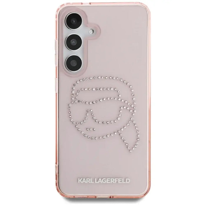 Karl Lagerfeld Rhinestones K. Head Logo Калъф за Samsung