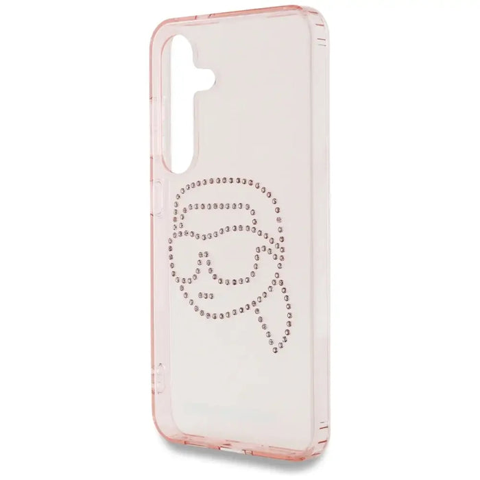 Karl Lagerfeld Rhinestones K. Head Logo Калъф за Samsung