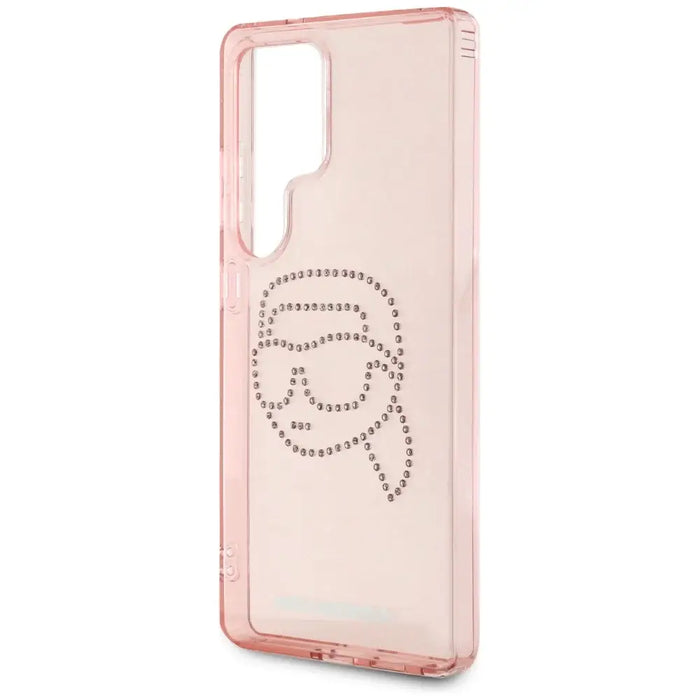 Karl Lagerfeld Rhinestones K. Head лого Samsung Galaxy S25