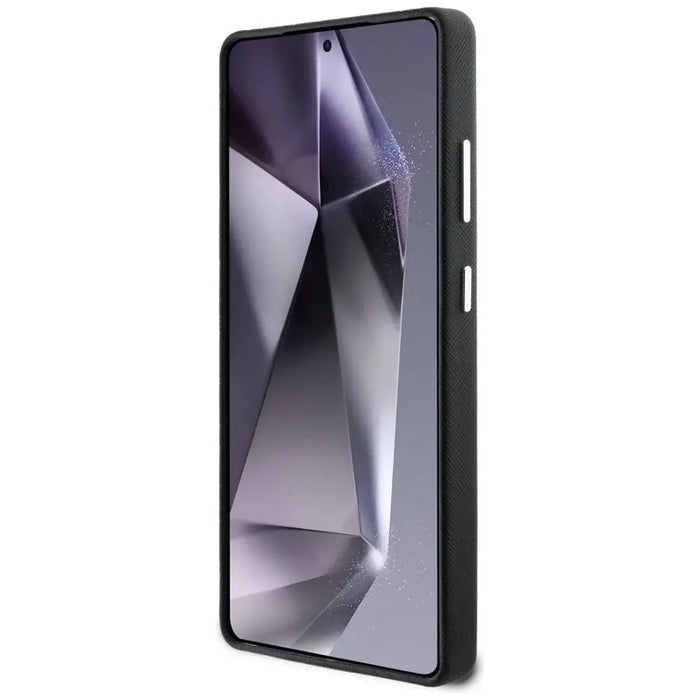 Karl Lagerfeld Saffiano Full Wrapped Elongated Metal Logo