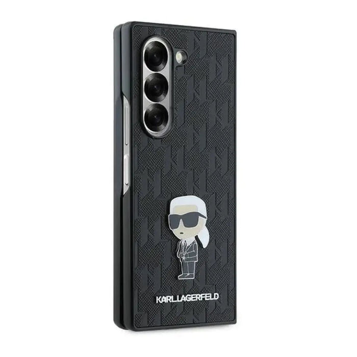 Karl Lagerfeld Saffiano Ikonik Pin Case за Samsung Galaxy Z