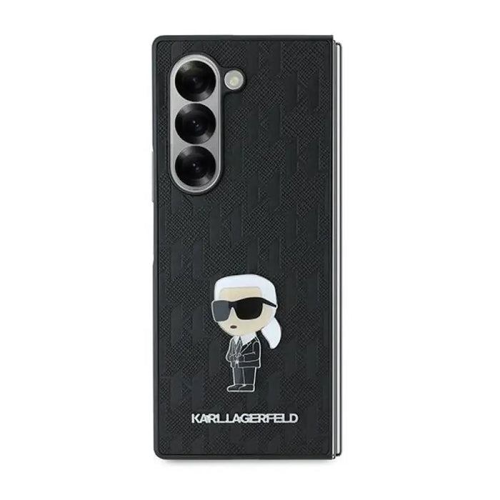 Karl Lagerfeld Saffiano Ikonik Pin Case за Samsung Galaxy Z