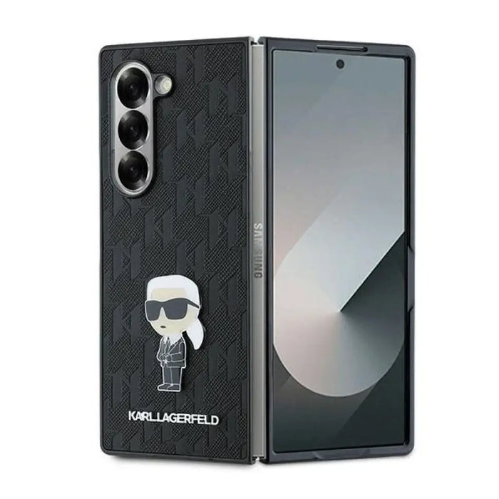 Karl Lagerfeld Saffiano Ikonik Pin Case за Samsung Galaxy Z