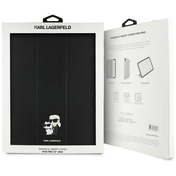 Karl Lagerfeld Saffiano Magnetic Karl & Choupette iPad Pro