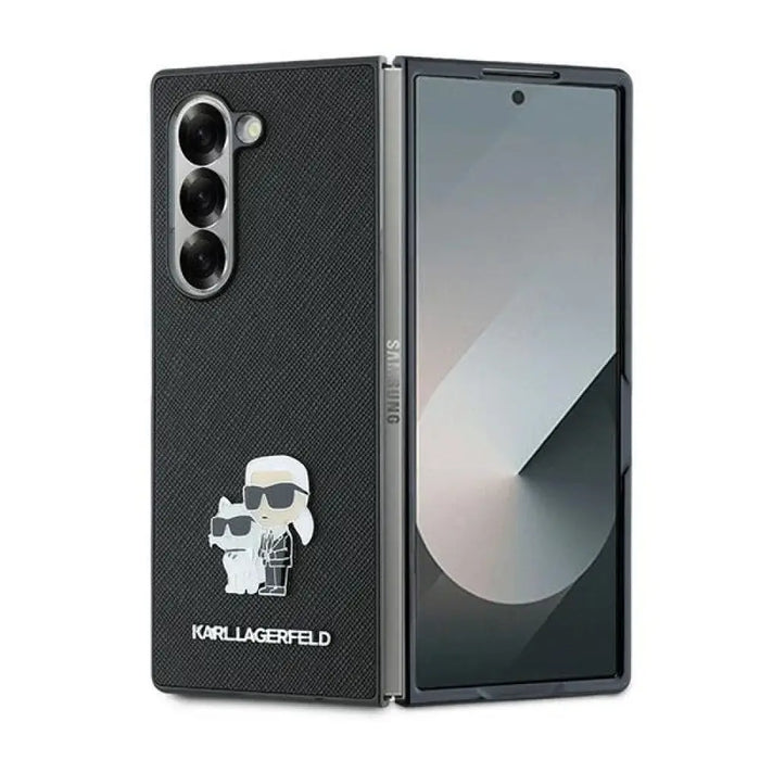 Karl Lagerfeld Saffiano Metal Pin Case за Samsung Galaxy Z