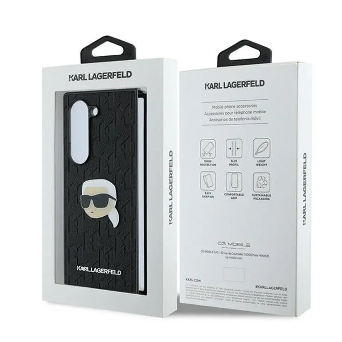 Karl Lagerfeld Saffiano Monogram Head Pin Case за Samsung