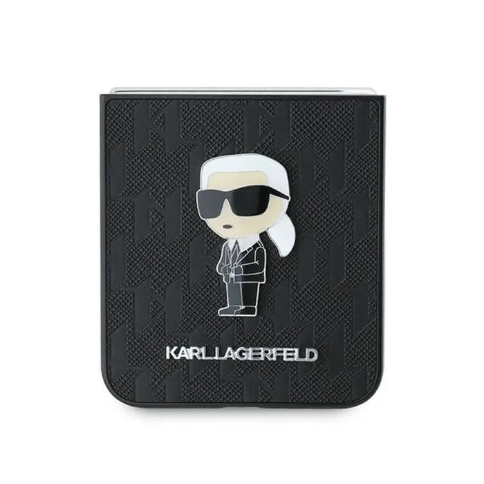 Karl Lagerfeld Saffiano Monogram Ikonik Pin Case за Samsung