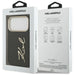Karl Lagerfeld Karl Script Logo Case за iPhone 17 Pro