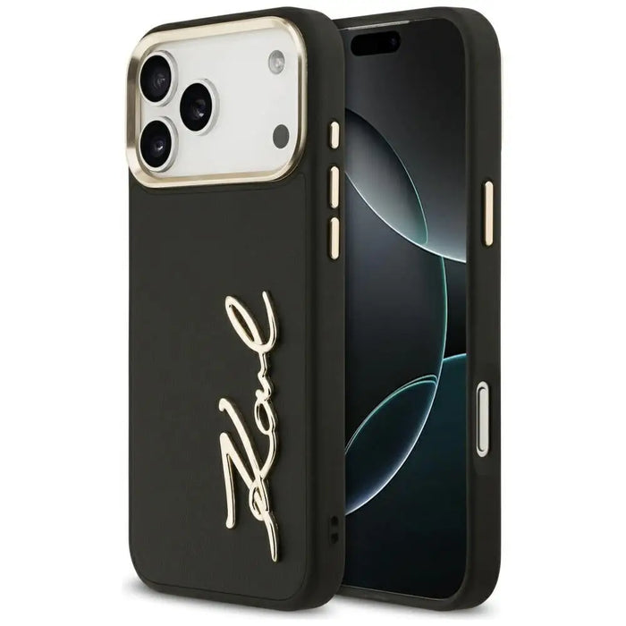Karl Lagerfeld Karl Script Logo Case за iPhone 17 Pro Max