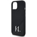 Karl Lagerfeld Silicone Shadow Metal Initial MagSafe Case