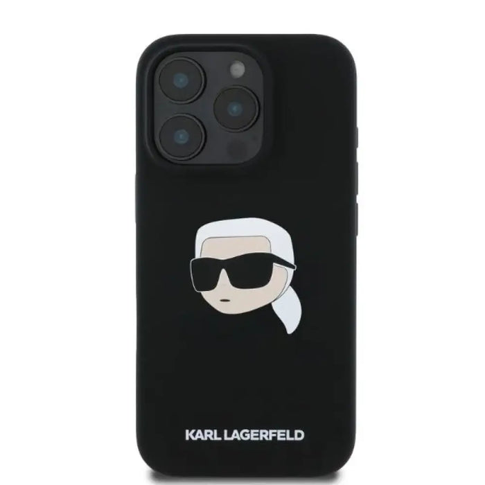 Karl Lagerfeld Силиконов Karl Head Print MagSafe калъф